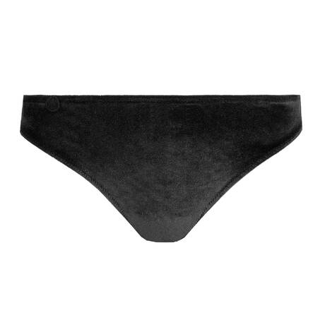 MARIE JO Invisible Brazilian brief Tom Black Velvet