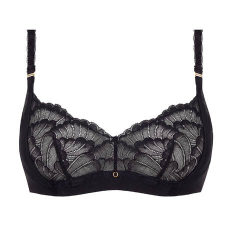 TRIUMPH Soutien-gorge sans armatures en dentelle Love In Lace Noir