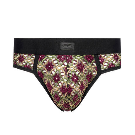 ES COLLECTION Herren-slip Opulent Aubergine