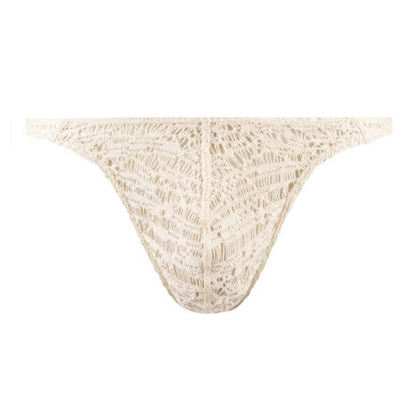 ADDICTED Cotton Men's thong Spider Ivory