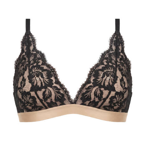 MEY Padded triangle bra lace Poetry Vogue Golden Hazel