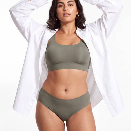 2 pieces set CHANTELLE Soft Stretch Power Vert Argile