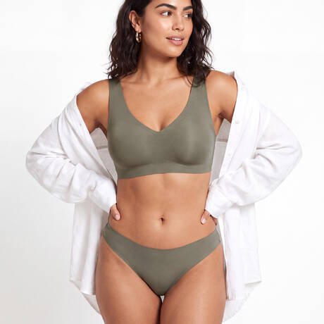 2 pieces set CHANTELLE Soft Stretch Power Vert Argile