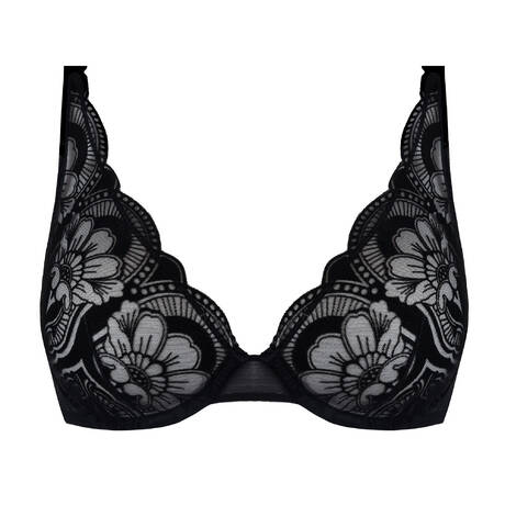 I.D. SARRIERI Soutien-gorge triangle en velours Magical Eclipse Noir