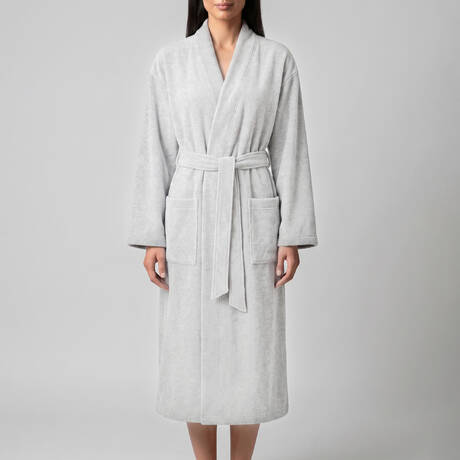 FÉRAUD Peignoir en polaire Cosy Heather Grey