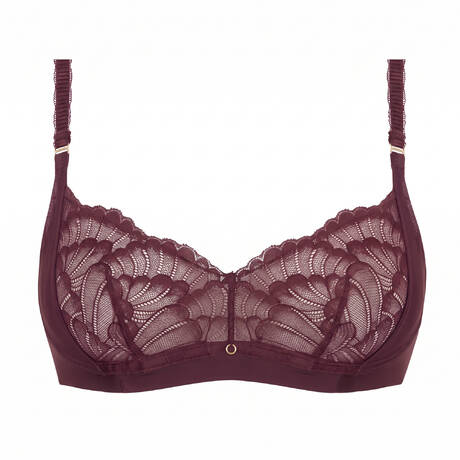 TRIUMPH Lace Wireless bra Love In Lace Claret