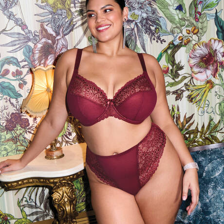 2 teile im set ELOMI Tiernie Tibetan Red