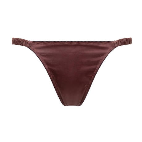 MEY Brazilian brief Poetry Glossy Luxe Hot Maroon