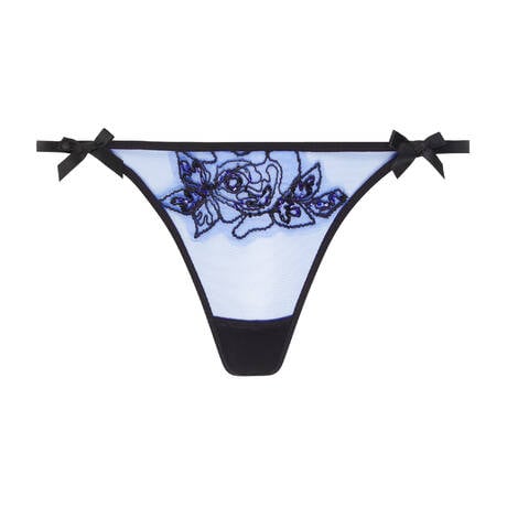 AGENT PROVOCATEUR String Lindie Navy&Black