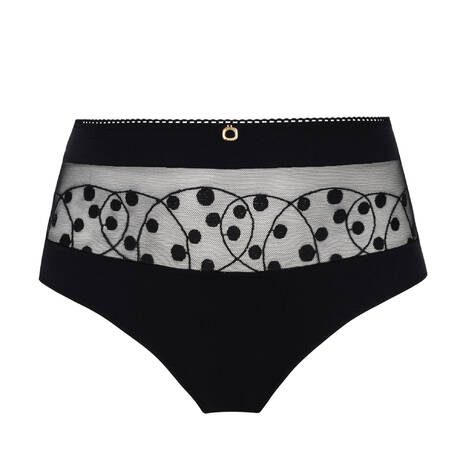 EMPREINTE High-waisted panty Tess Black
