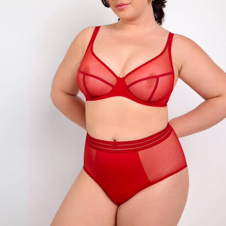 2 pieces set MAISON LEJABY Nufit Rouge Passion