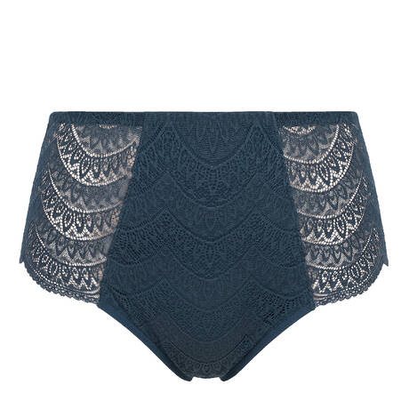 SIMONE PÉRÈLE Lace High-waisted panty Karma Bleu Prestige