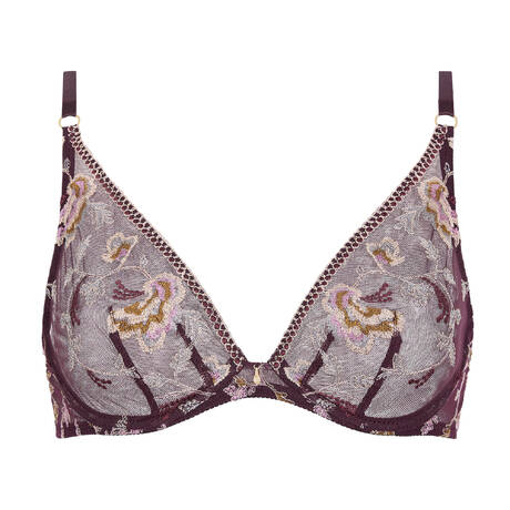 AUBADE Triangle bra Midnight Opéra Secret Purple