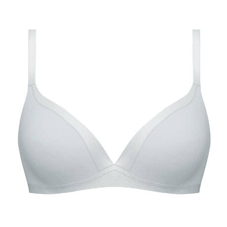 CALIDA Triangle bra cotton Cate Pearl Blue