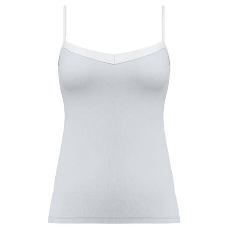 CALIDA Thin straps tank cotton Cate Pearl Blue