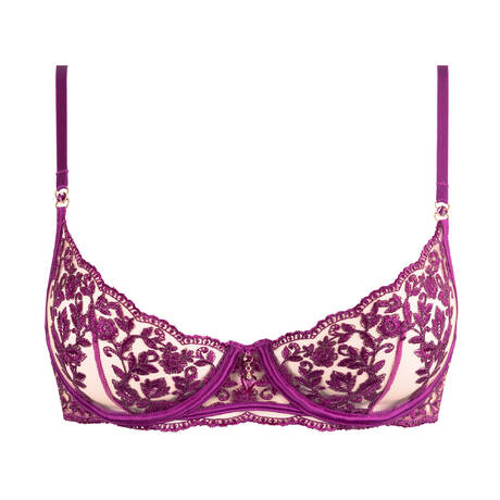 SHIKKOSA Demi-cup bra Taormina Magenta