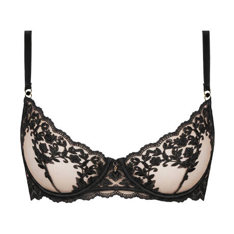 SHIKKOSA Demi-cup bra Taormina Black