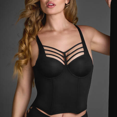 MARLIES DEKKERS Corset Leading Strings Black