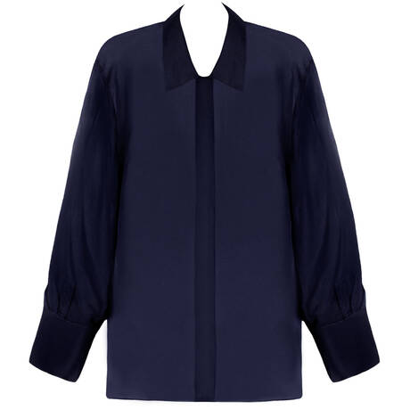 LISE CHARMEL Bluse aus Seide Variations Désir Fleurs Perses