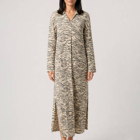 FÉRAUD Maxi dress Zebra Lounge Zebra