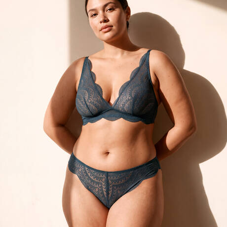 2 pieces set SIMONE PÉRÈLE Karma Bleu Prestige