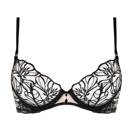 SHIKKOSA Balconette bra Firenze Black