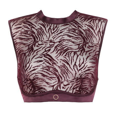 PRELUDE Wireless bra Nuit de velours Burgundy