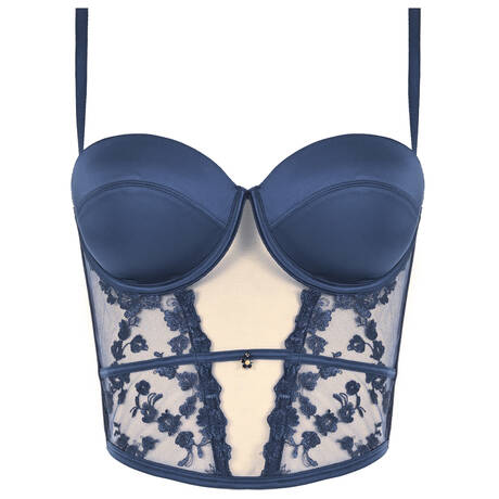 SHIKKOSA Soutien-gorge bustier Malizia Dark Blue