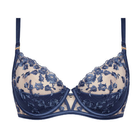 SHIKKOSA Push-up bra Malizia Dark Blue
