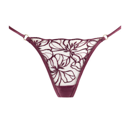 SHIKKOSA Thong Firenze Plum