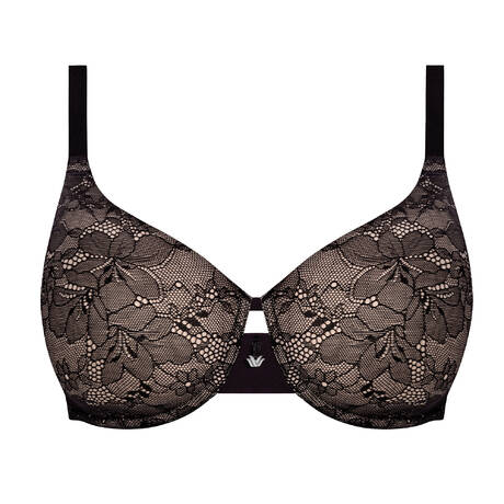 WACOAL Soutien-gorge moulé en dentelle Wacoal Essence Noir