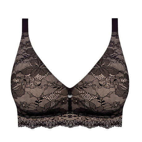 WACOAL Soutien-gorge moulé sans armatures en dentelle Wacoal Essence Noir