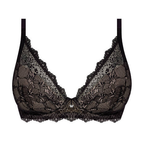 WACOAL Lace Padded triangle bra Wacoal Essence Black