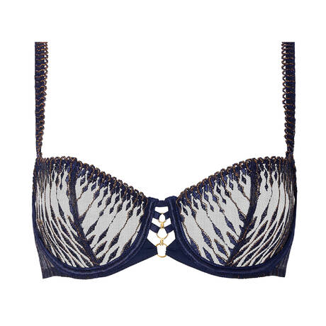 AUBADE Demi-cup bra Voodoo Kiss Blue Moon