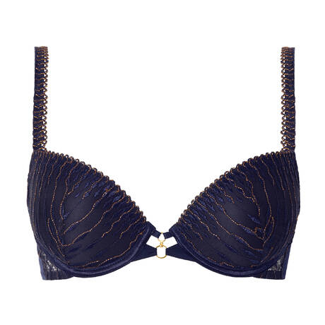 AUBADE Soutien-gorge push-up Voodoo Kiss Blue Moon
