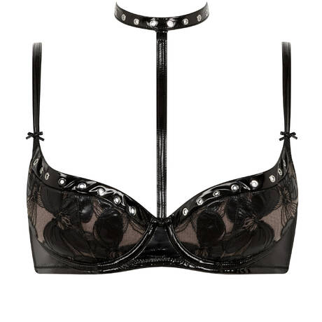 AGENT PROVOCATEUR Halbschalen-BH Vietta Noir