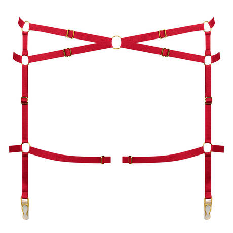 SCANDALE Porte-jarretelles Les Accessoires Rouge&Or