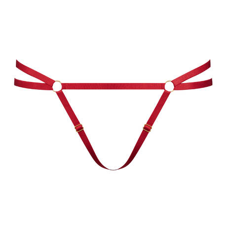 SCANDALE String ouvert Les Accessoires Rouge&Or