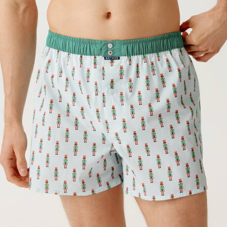 ARTHUR Cotton Men's jockstrap boxer shorts Casse-Noisette Ciel Ours