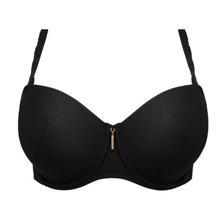 PRIMADONNA TWIST Bandeau bra Twixie Black