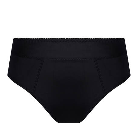 ANTIGEL High-waisted panty Satin Glamour Noir Glam