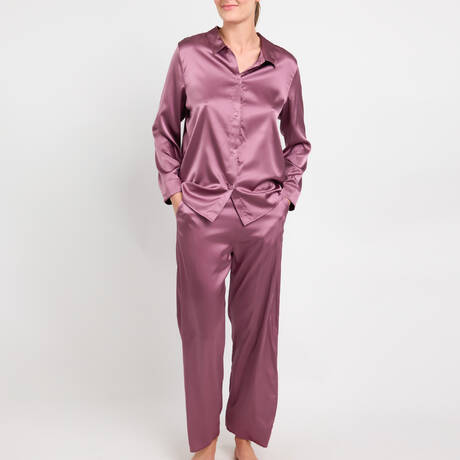 2 pieces set MAISON LEJABY Silk'N Moon Rubis Rose