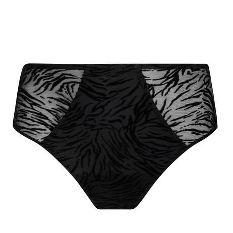 ANTIGEL High-waisted panty Tigre Velours Black