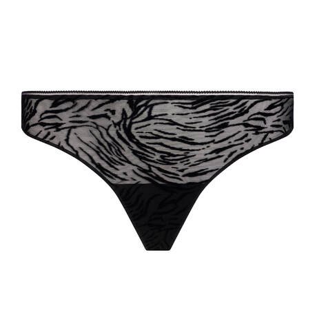 ANTIGEL Tanga Tigre Velours Black