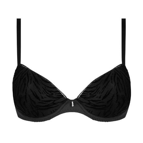ANTIGEL Padded bra Tigre Velours Black