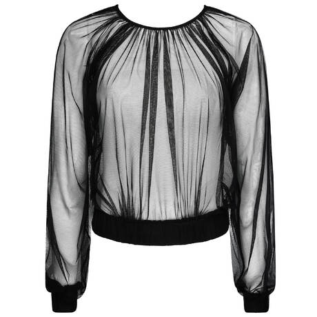 SARDA Langarmshirt Lethi Schwarz