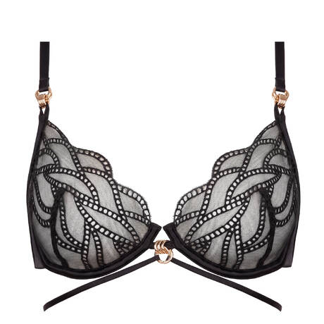 LIVY Soutien-gorge balconnet Madness Night Noir