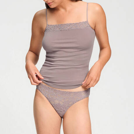 Ensemble 2 pièces HANRO Moments Stormy Rose
