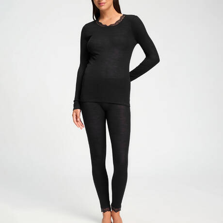 Ensemble 2 pièces HANRO Woolen Lace Noir