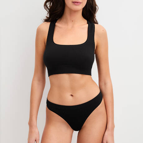 2 pieces set CALIDA Seamless Natural Black